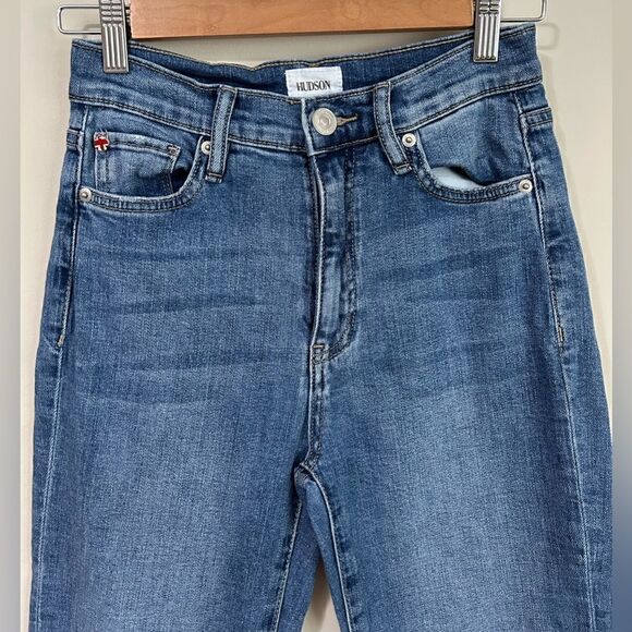 Hudson Noa Mid Rise Straight Crop - Picture 2 of 10